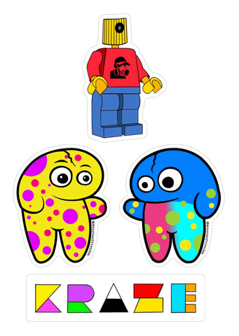 MonsterFriends Sticker Pack