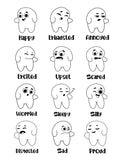 MonsterFriends Emotions Colouring Book